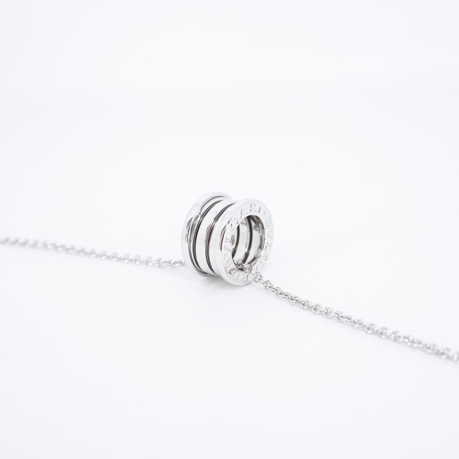 vrbvnlim 7433 Bvlgari B.zero1 necklace and pendant wg 1ห่วง ชนกล่องตัดสต้อคกล่อง 40.5cm. #T4