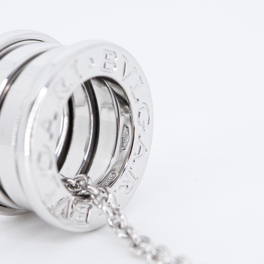 vrbvnlim 7433 Bvlgari B.zero1 necklace and pendant wg 1ห่วง ชนกล่องตัดสต้อคกล่อง 40.5cm. #T4
