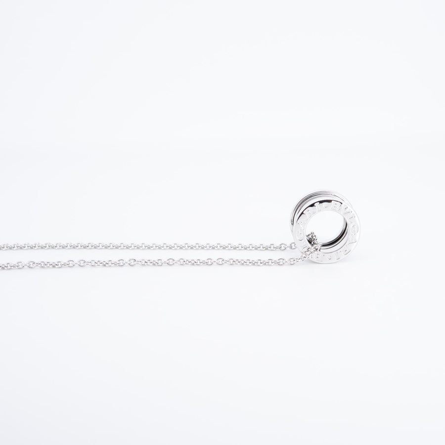 vrbvnlim 7433 Bvlgari B.zero1 necklace and pendant wg 1ห่วง ชนกล่องตัดสต้อคกล่อง 40.5cm. #T4