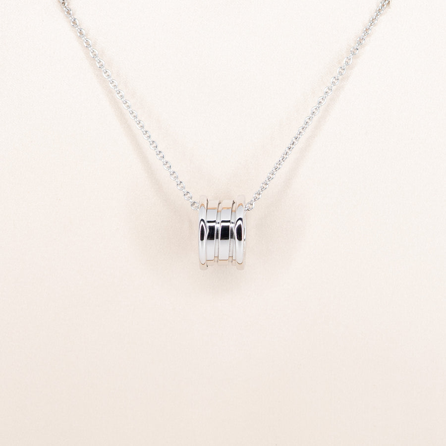 vrbvnlim 7434 Bvlgari B.zero1 necklace and pendant wg 1ห่วง ชนกล่องตัดสต้อคกล่อง 40.5cm. #T4