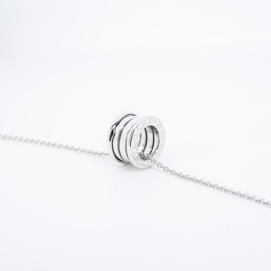 vrbvnlim 7434 Bvlgari B.zero1 necklace and pendant wg 1ห่วง ชนกล่องตัดสต้อคกล่อง 40.5cm. #T4