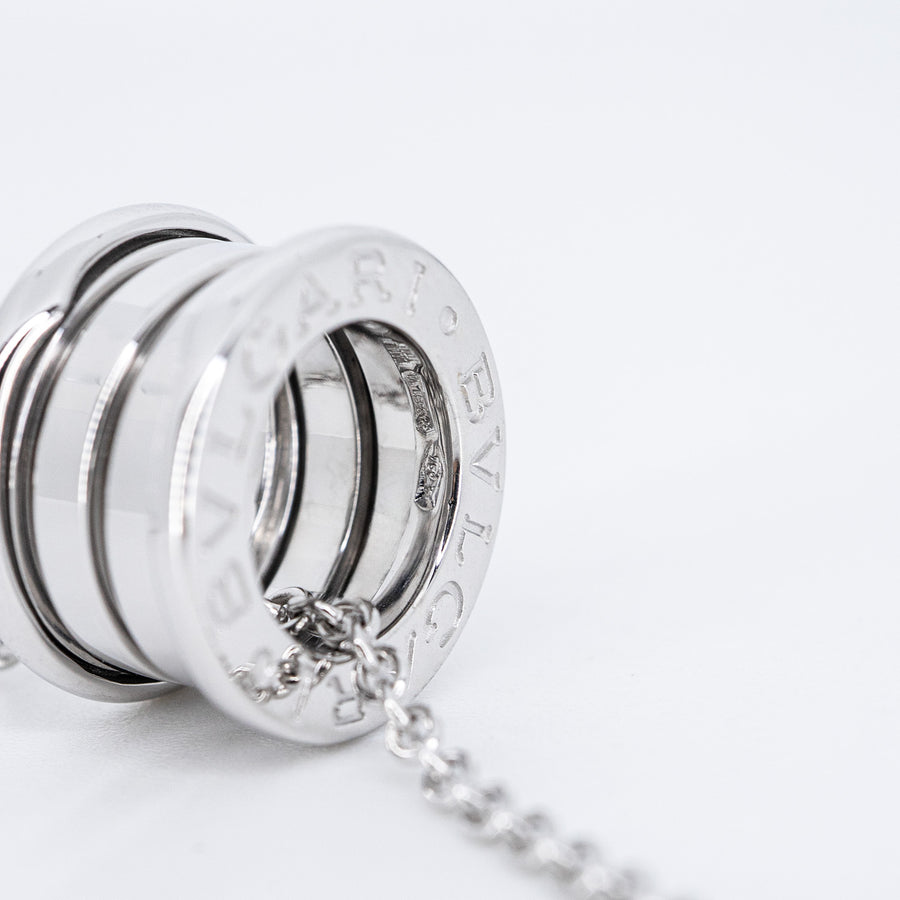 vrbvnlim 7434 Bvlgari B.zero1 necklace and pendant wg 1ห่วง ชนกล่องตัดสต้อคกล่อง 40.5cm. #T4