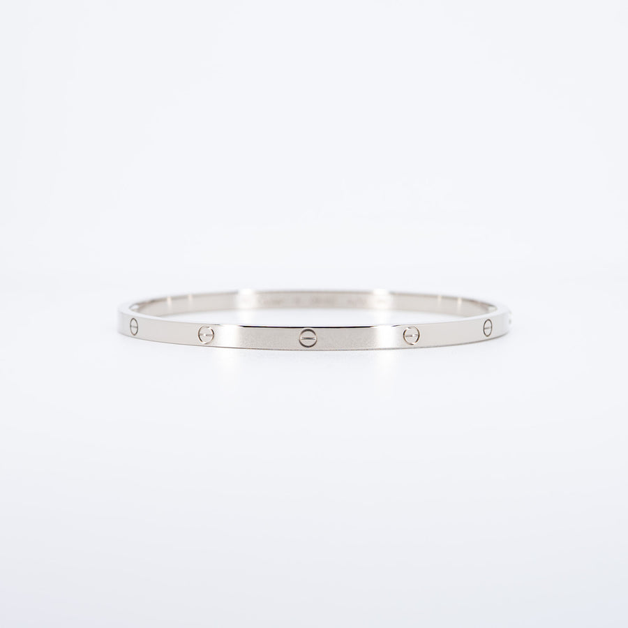 vrcab 7439 22/09/25 Cartier Love Bracelet , Small model wg OBX931 23 FEB 2022 กล่องและการ์ด+ใบเสร็จ 19 #T4