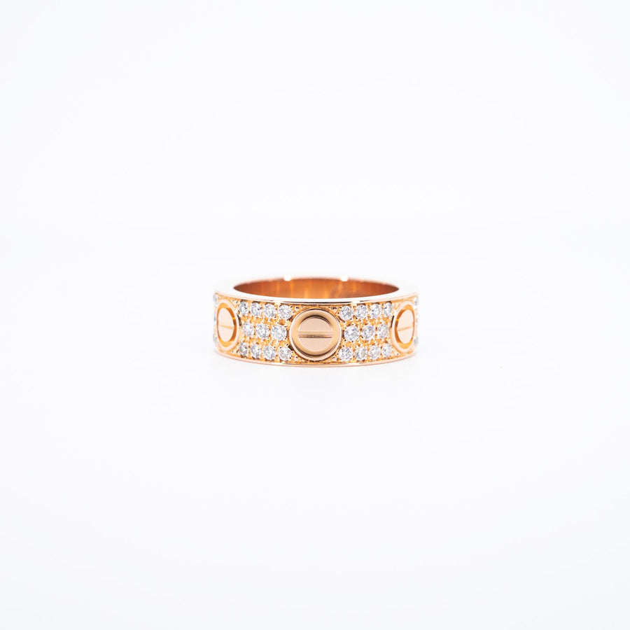 vrcarHIT 7441 22/09/25 Cartier Love ring รุ่น classic ปู pg PE3486 18 MAR 2016 กล่องและการ์ด 52 #T3