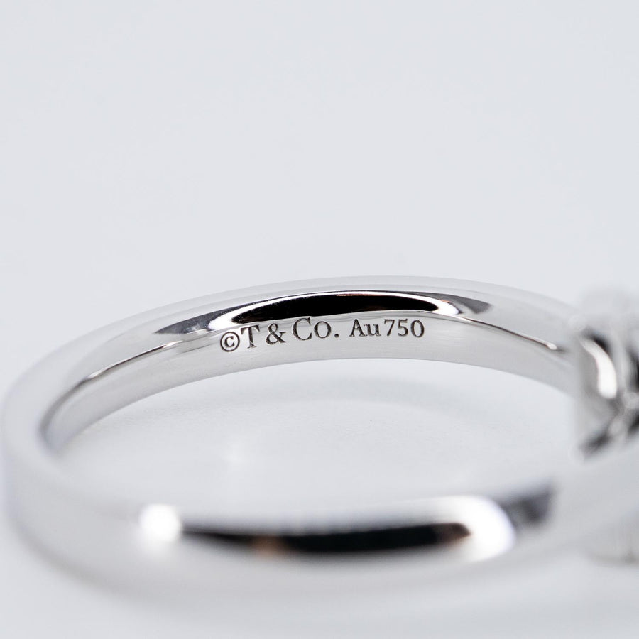 22/09/25 vrti 0971 Tanya Tiffany &amp; Co. Tiffany T T1 Ring with Diamonds wg กล่อง 50 #T3