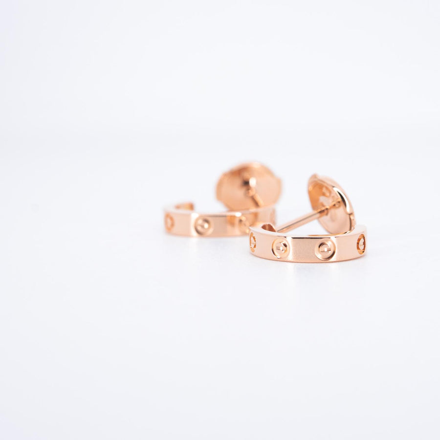 vrca 0972 Cartier Love Hoopต่างหู รุ่นเล็ก pg IWD852 27 JUN 2020 กล่องและการ์ด #T4
