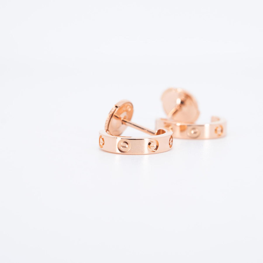 vrca 0972 Cartier Love Hoopต่างหู รุ่นเล็ก pg IWD852 27 JUN 2020 กล่องและการ์ด #T4