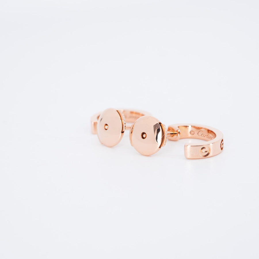 vrca 0972 Cartier Love Hoopต่างหู รุ่นเล็ก pg IWD852 27 JUN 2020 กล่องและการ์ด #T4