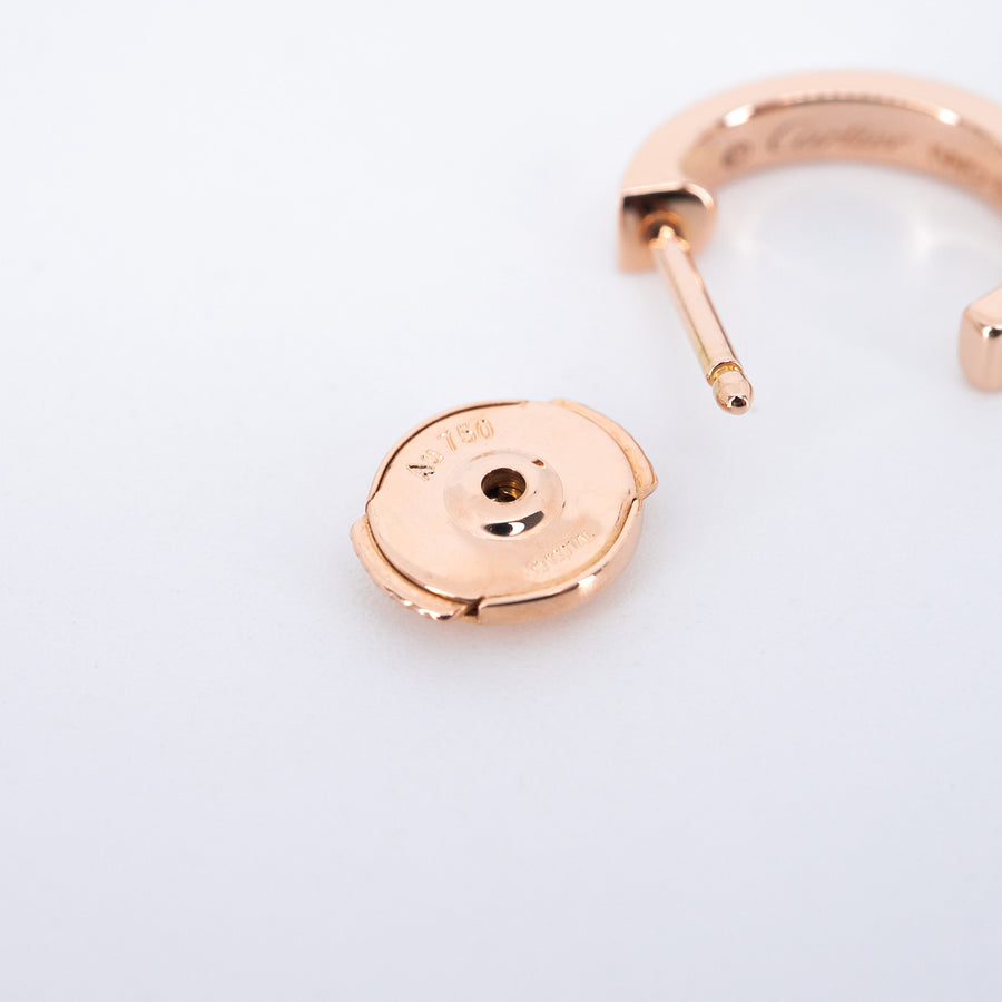 vrca 0972 Cartier Love Hoopต่างหู รุ่นเล็ก pg IWD852 27 JUN 2020 กล่องและการ์ด #T4