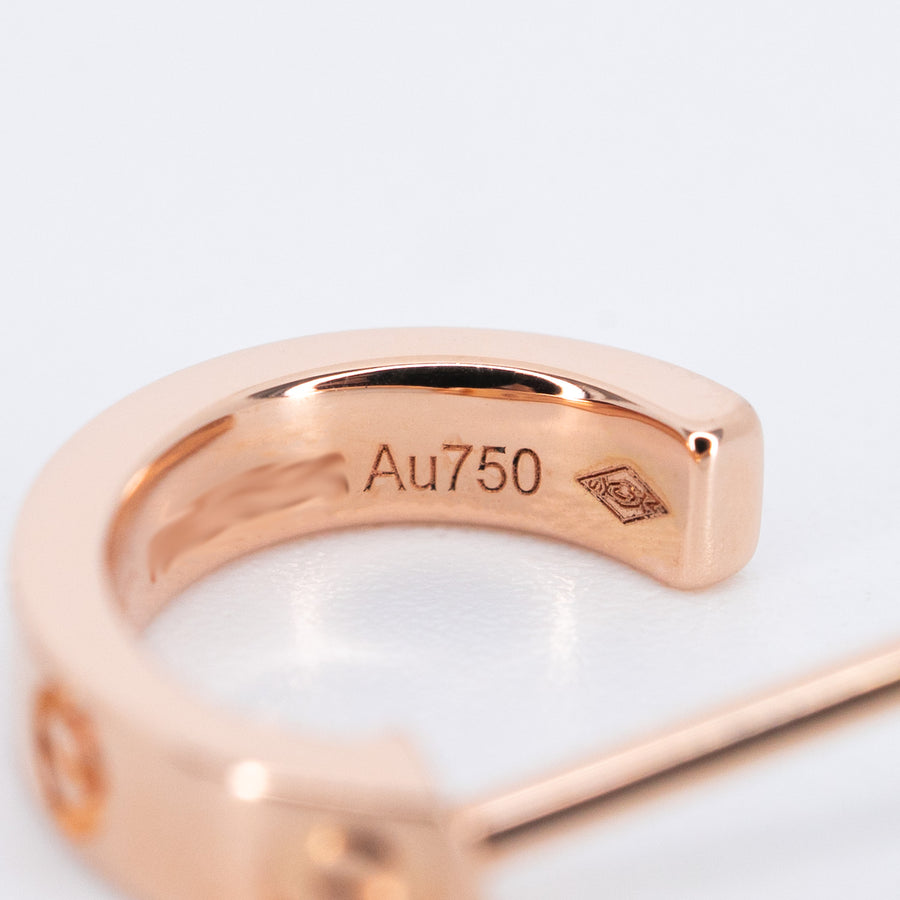 vrca 0972 Cartier Love Hoopต่างหู รุ่นเล็ก pg IWD852 27 JUN 2020 กล่องและการ์ด #T4
