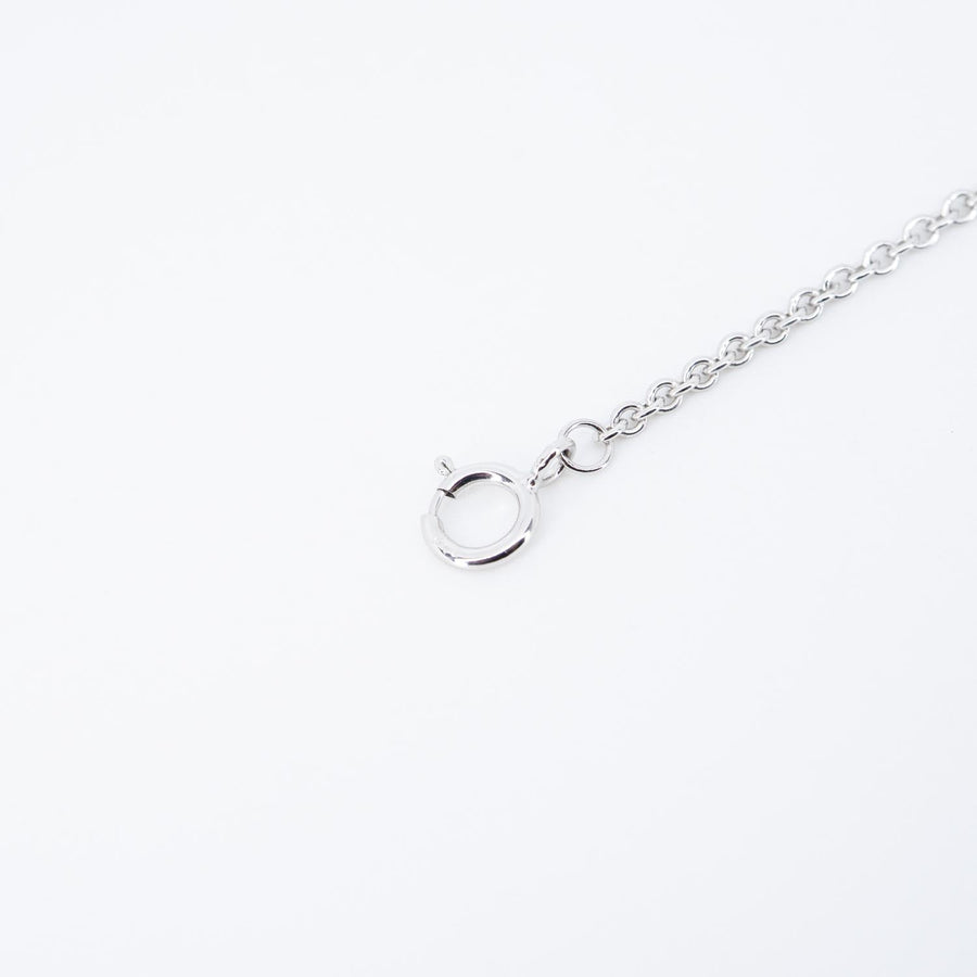 สร้อยข้อมือ Tiffany & Co. Tiffany T Smile Bracelet in White Gold with Diamonds 18K White Gold Size 17cm.# (Used) #vrtibimt 7479