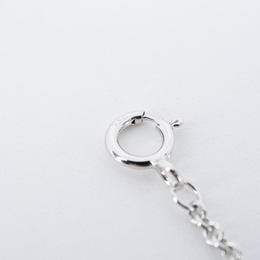 สร้อยข้อมือ Tiffany & Co. Tiffany T Smile Bracelet in White Gold with Diamonds 18K White Gold Size 17cm.# (Used) #vrtibimt 7479