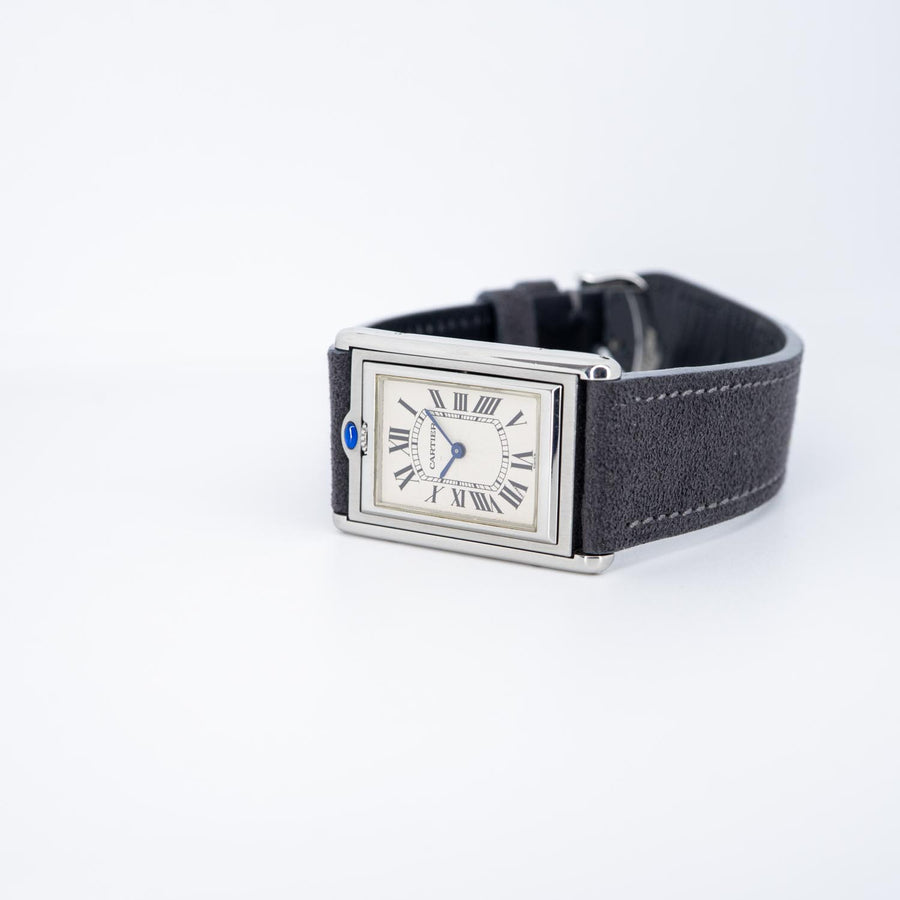 Dear 26/09/25 vrcaHIT 0975 Bombซื้อเอง Cartier Tank Basculante Manual Winding Ref.2390 ss ใบServiceไทย #TU