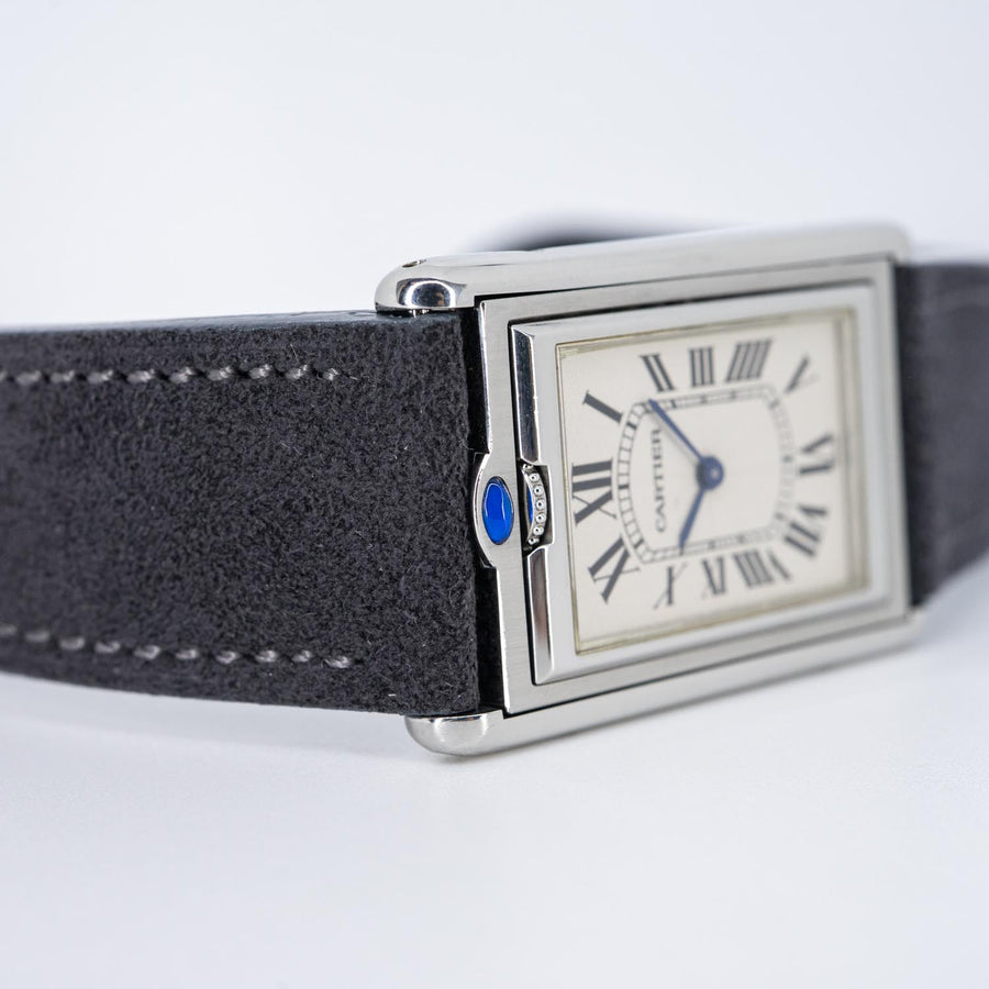 Dear 26/09/25 vrcaHIT 0975 Bombซื้อเอง Cartier Tank Basculante Manual Winding Ref.2390 ss ใบServiceไทย #TU