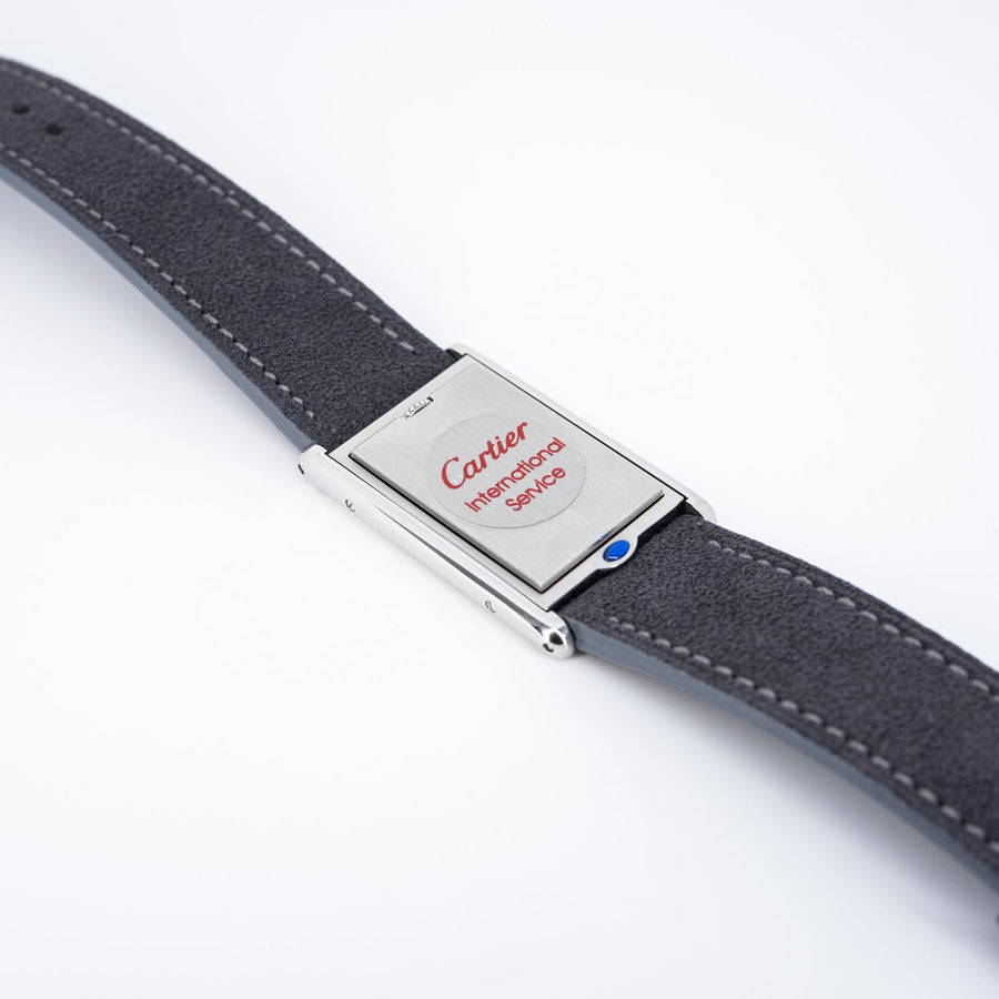 Dear 26/09/25 vrcaHIT 0975 Bombซื้อเอง Cartier Tank Basculante Manual Winding Ref.2390 ss ใบServiceไทย #TU