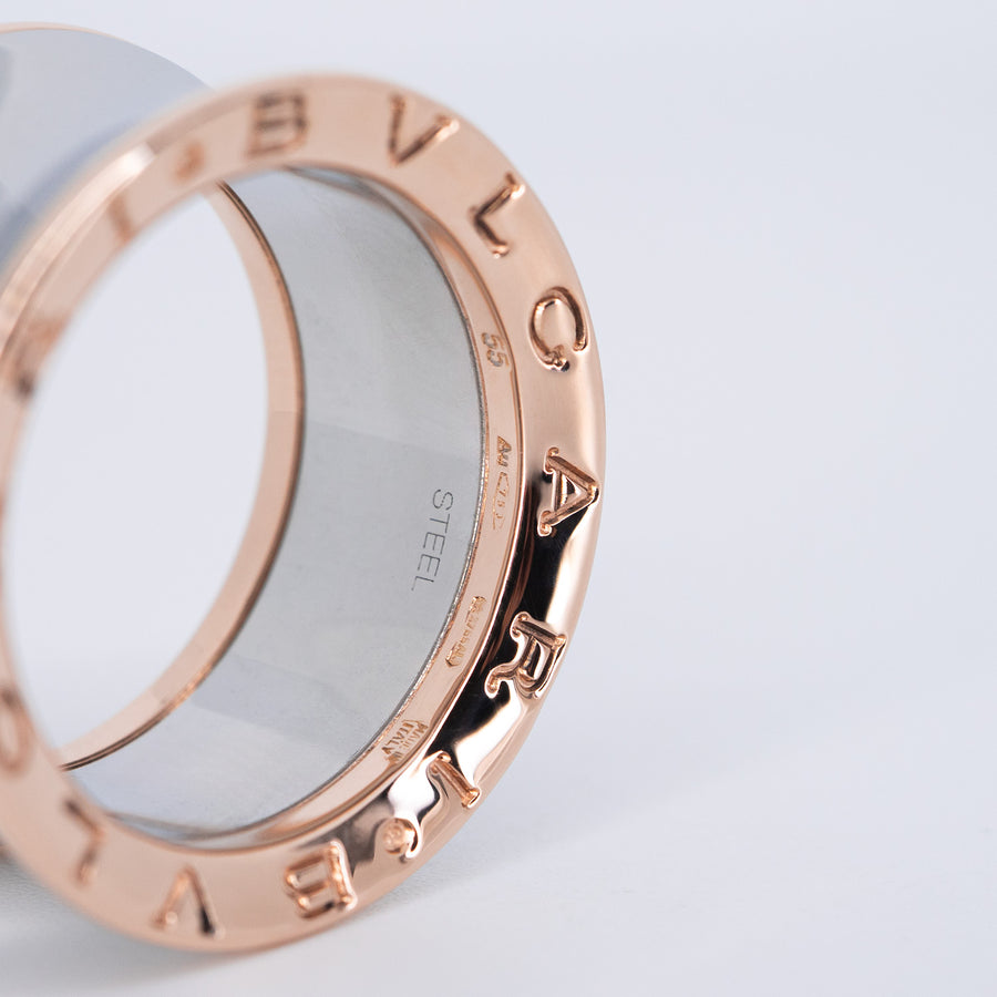 **Hold K.Waporn**แหวน Bvlgari B.zero1 Anish kapoor 18K Rose Gold Size 55# (Used) #vrbvrimt 7469
