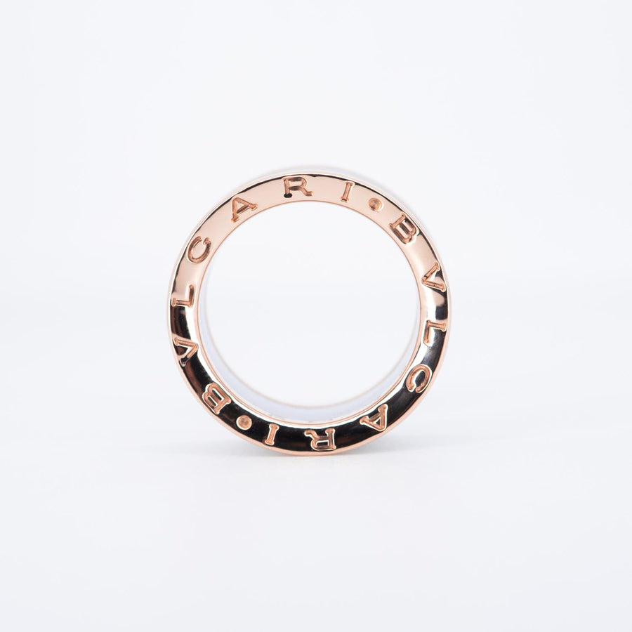 **Hold K.Waporn**แหวน Bvlgari B.zero1 Anish kapoor 18K Rose Gold Size 55# (Used) #vrbvrimt 7469