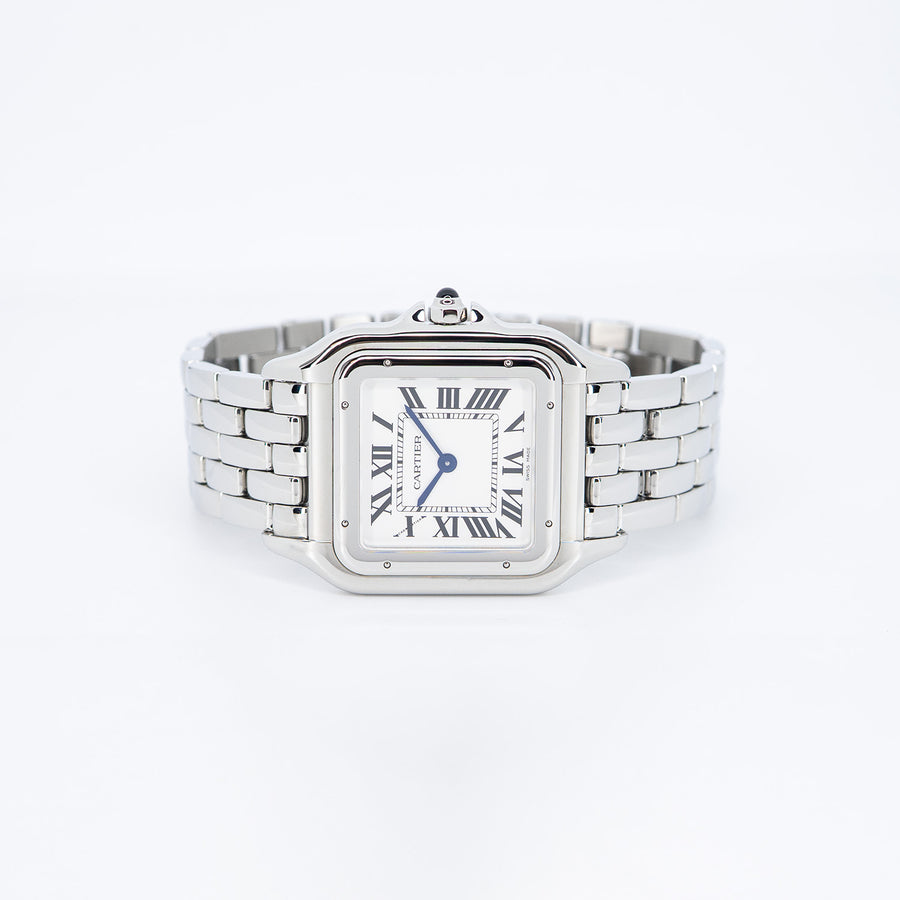 นาฬิกา Cartier Panthere de Cartier watch, large model, quartz movement Stainless Steel Size L (31 mm. x 42 mm.)# (Used) #vrcaw 7485