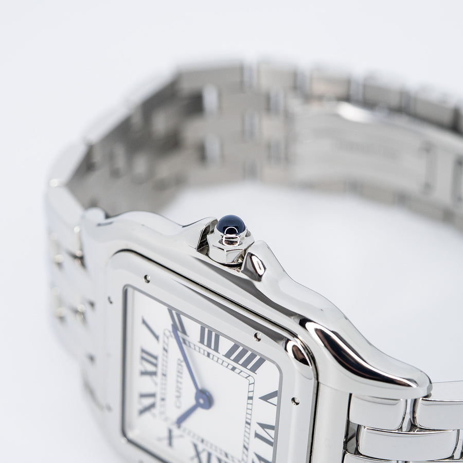 นาฬิกา Cartier Panthere de Cartier watch, large model, quartz movement Stainless Steel Size L (31 mm. x 42 mm.)# (Used) #vrcaw 7485