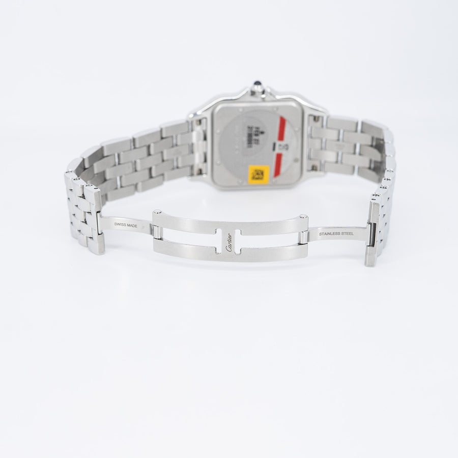 นาฬิกา Cartier Panthere de Cartier watch, large model, quartz movement Stainless Steel Size L (31 mm. x 42 mm.)# (Used) #vrcaw 7485