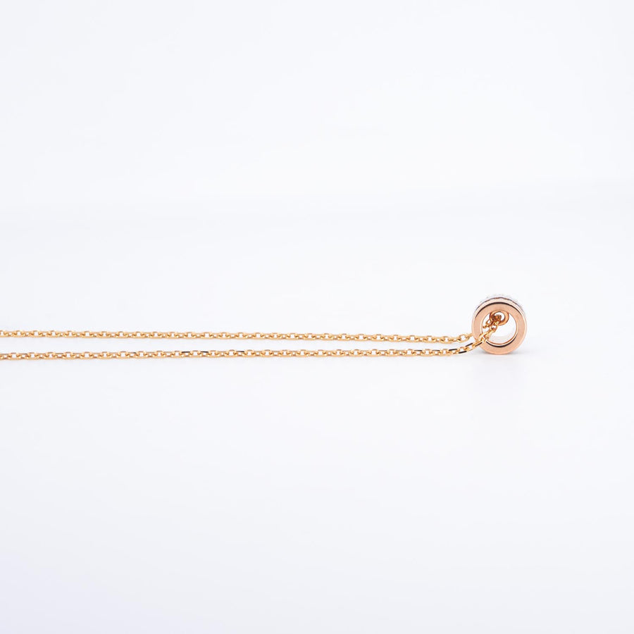 สร้อยและจี้ Boucheron Quatre Classique Pendant, XS motif 3Colors Size 36-44cm.# (Used) #vrbonl 7490