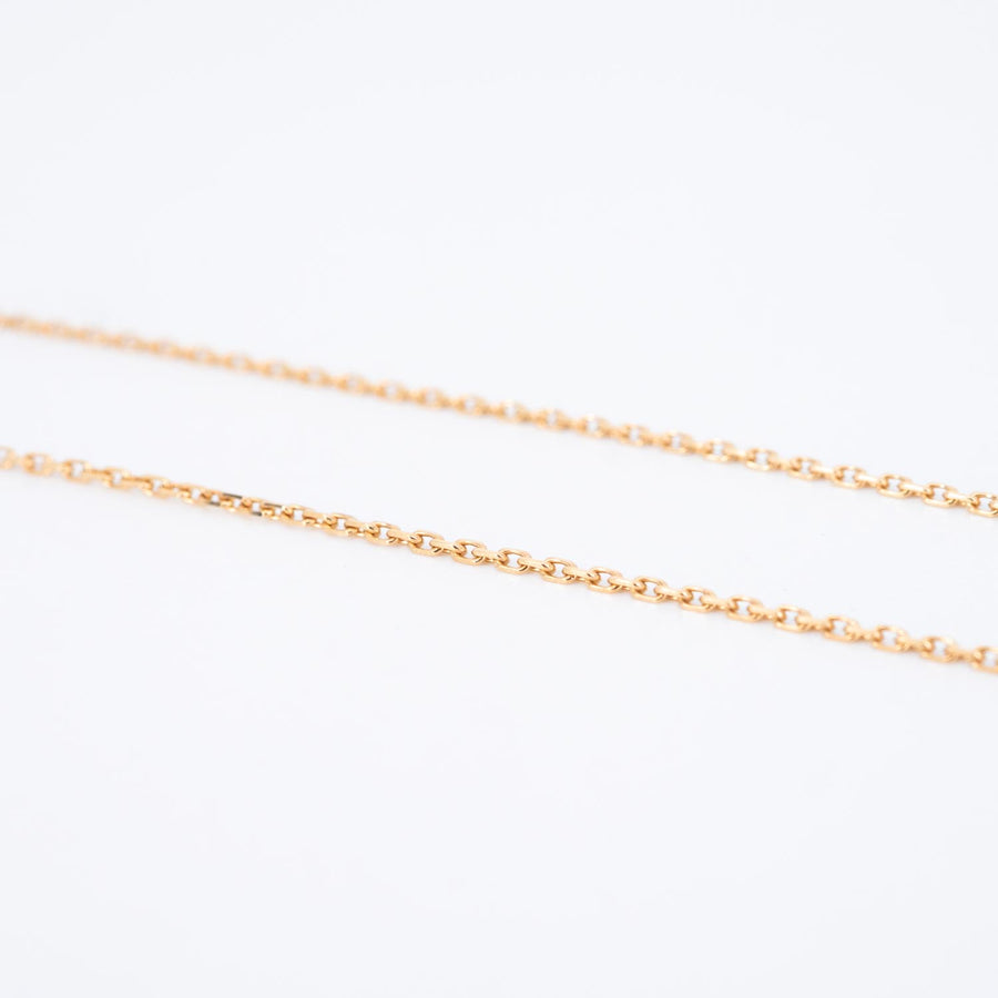 สร้อยและจี้ Boucheron Quatre Classique Pendant, XS motif 3Colors Size 36-44cm.# (Used) #vrbonl 7490