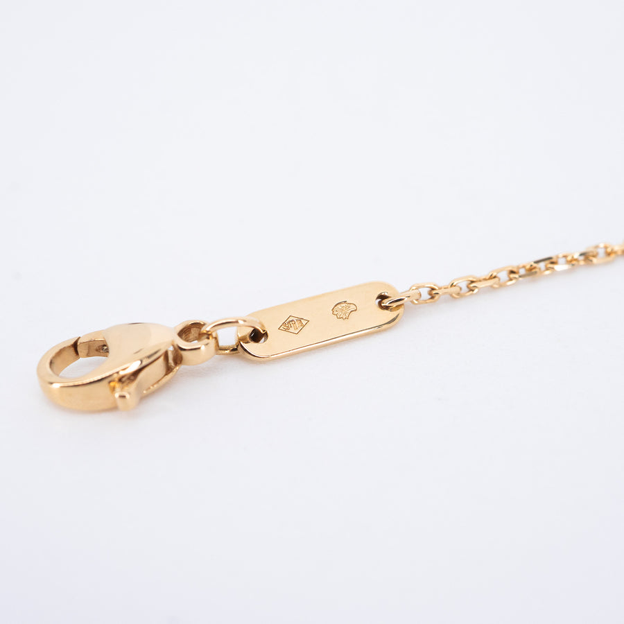 สร้อยและจี้ Boucheron Quatre Classique Pendant, XS motif 3Colors Size 36-44cm.# (Used) #vrbonl 7490