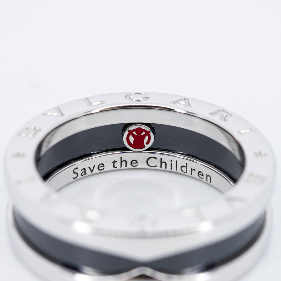 แหวน Bvlgari B.zero1 Save the children Silver925 Size 52# (Used) #vrbvr 7483
