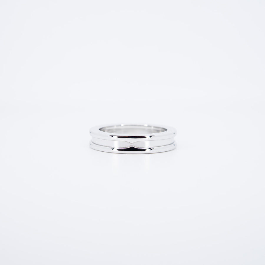 แหวน Bvlgari B.zero1 1band Ring White Gold Size 57# (Used) #vrbv 0978
