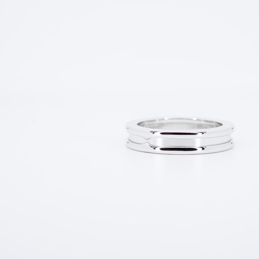 แหวน Bvlgari B.zero1 1band Ring White Gold Size 57# (Used) #vrbv 0978