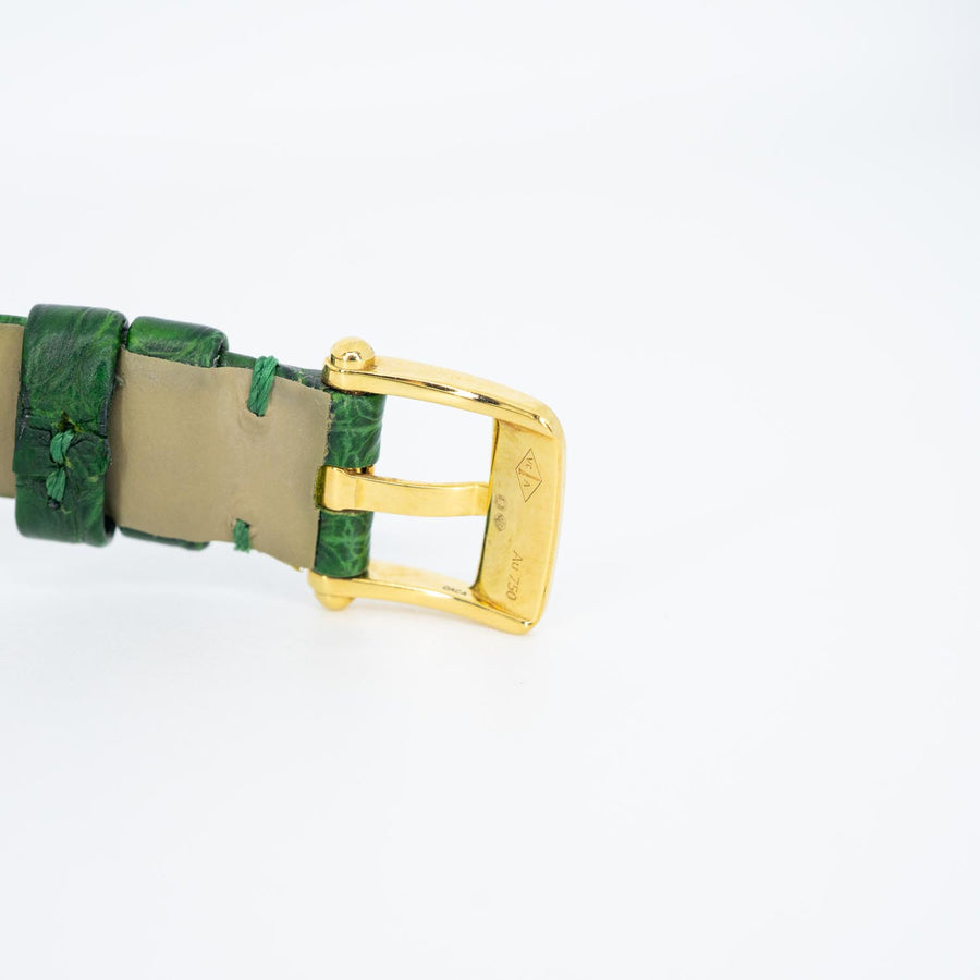 **hold k.aom**นาฬิกา Van Cleef & Arpels Alhambra Watch, Small Model, Mother-of-peal 18K Yellow Gold Size 26x26mm.# (Used) #vrvaw 7481