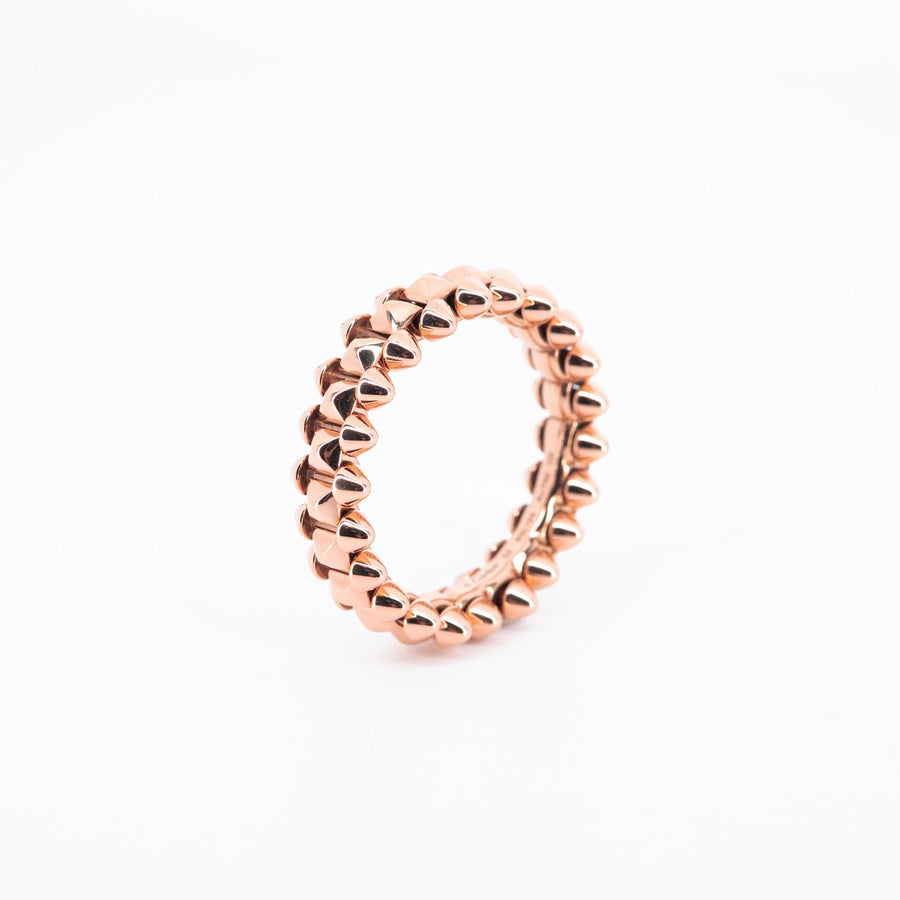 **Hold k.Koi**แหวน Cartier Clash de Cartier ring, Small model 18K Rose Gold Size 52# (Used) #vrcar 7508
