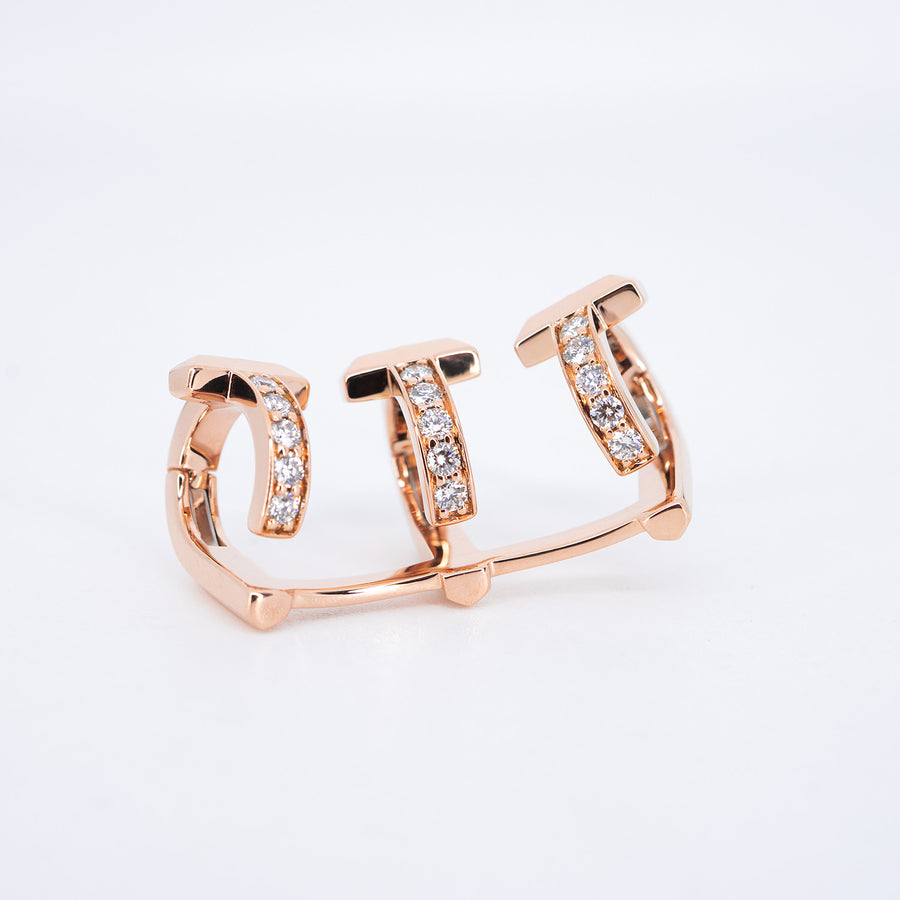 ต่างหู Tiffany & Co. Tiffany T1 Ear Cuff 18K Rose Gold (Used) #vrtiHIT 0991