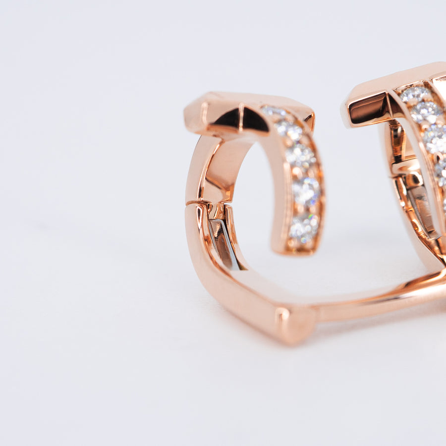 ต่างหู Tiffany & Co. Tiffany T1 Ear Cuff 18K Rose Gold (Used) #vrtiHIT 0991