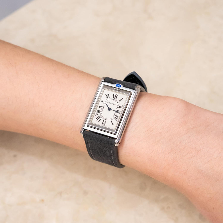 **Hold k.Golf.jc**นาฬิกา Cartier Tank Basculante Manual Winding Ref.2390 Stainless Steel Size 38x25cm.# (Used) #vrcaHIT 0975