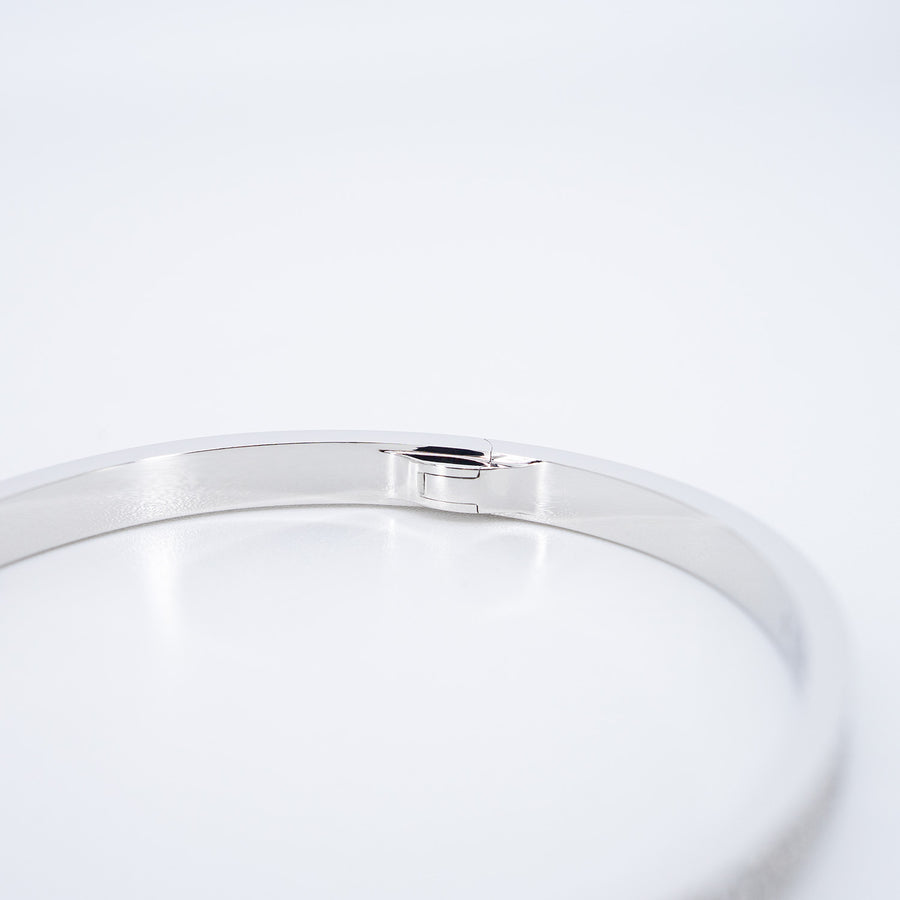 กำไล Cartier Love bracelet, small model, paved Diamond 18K White Gold Size 16# (Used) #vrcabHIT 7532