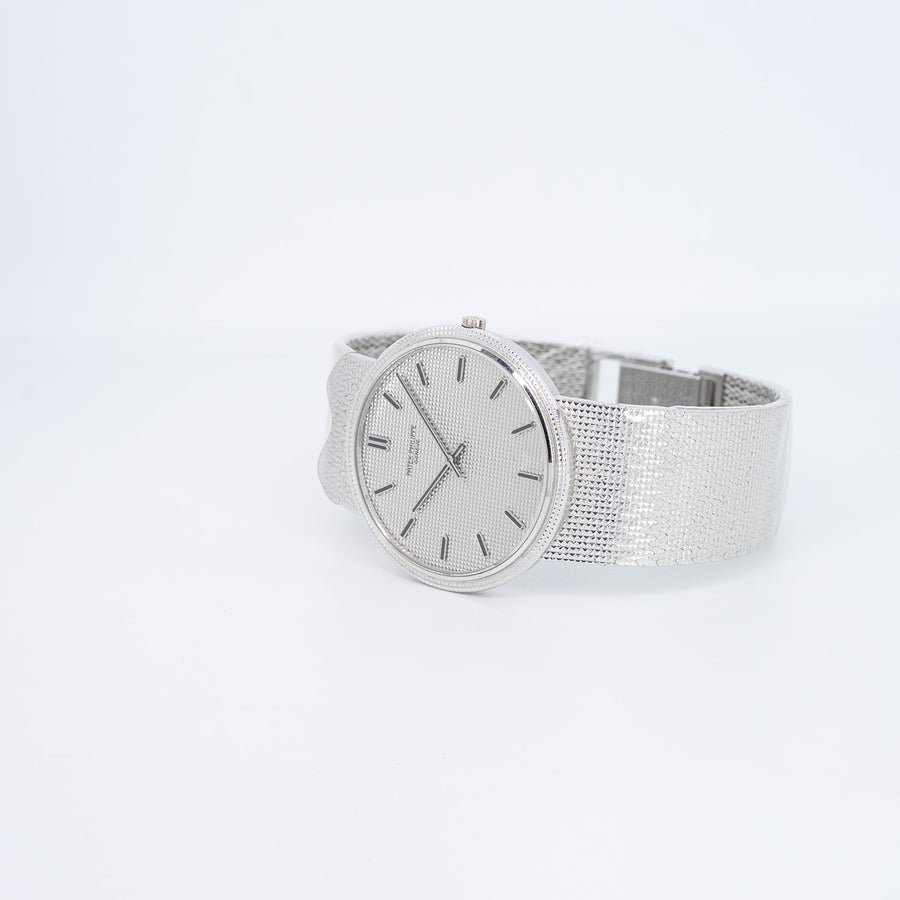 นาฬิกา Patek Philippe Patek Philippe Calatrava Ref.3611 18K White Gold Size 33mm.# (Used) #vrpa 0988