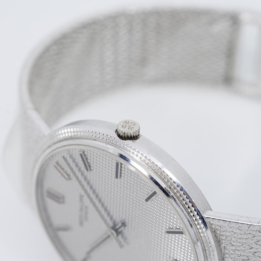 นาฬิกา Patek Philippe Patek Philippe Calatrava Ref.3611 18K White Gold Size 33mm.# (Used) #vrpa 0988