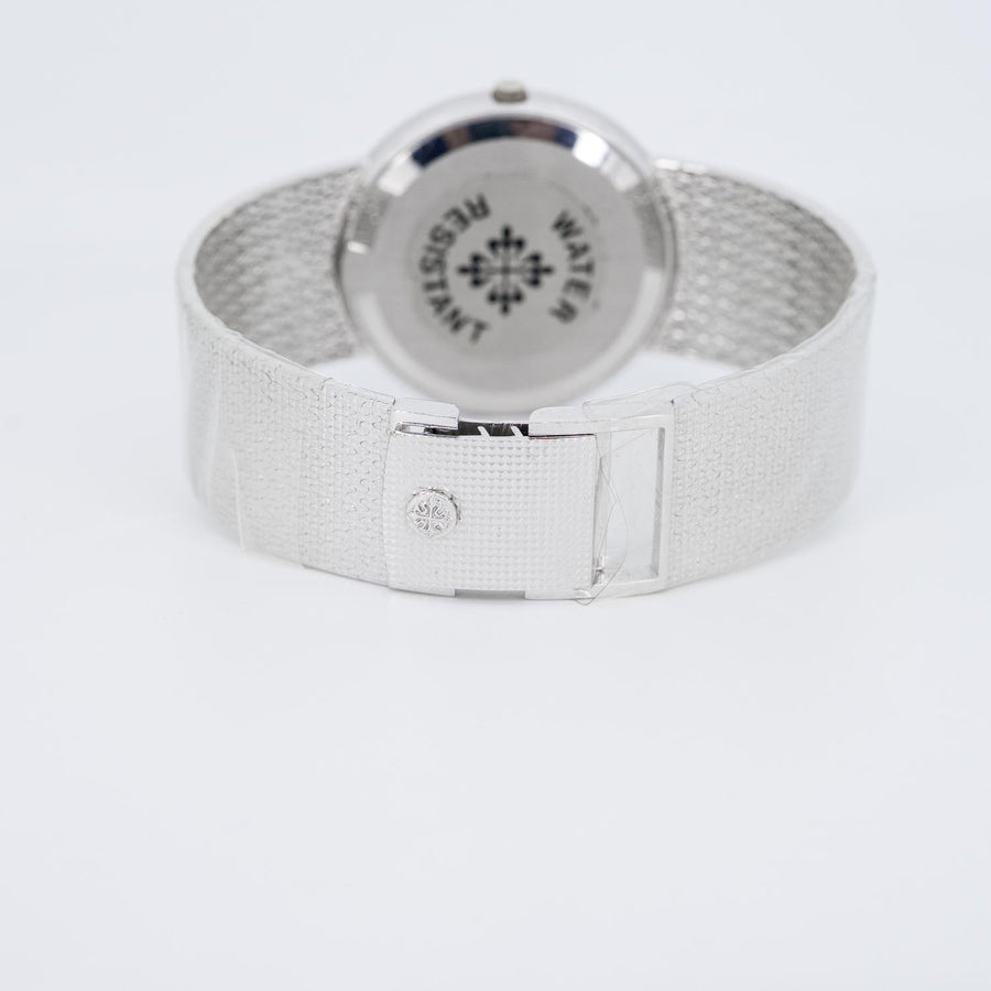 นาฬิกา Patek Philippe Patek Philippe Calatrava Ref.3611 18K White Gold Size 33mm.# (Used) #vrpa 0988