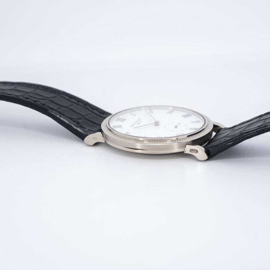 นาฬิกา Patek Philippe Patek Philippe Calatrava Limited Japan 18K White Gold Size 33.5mm.# (Used) #vrpa 1001