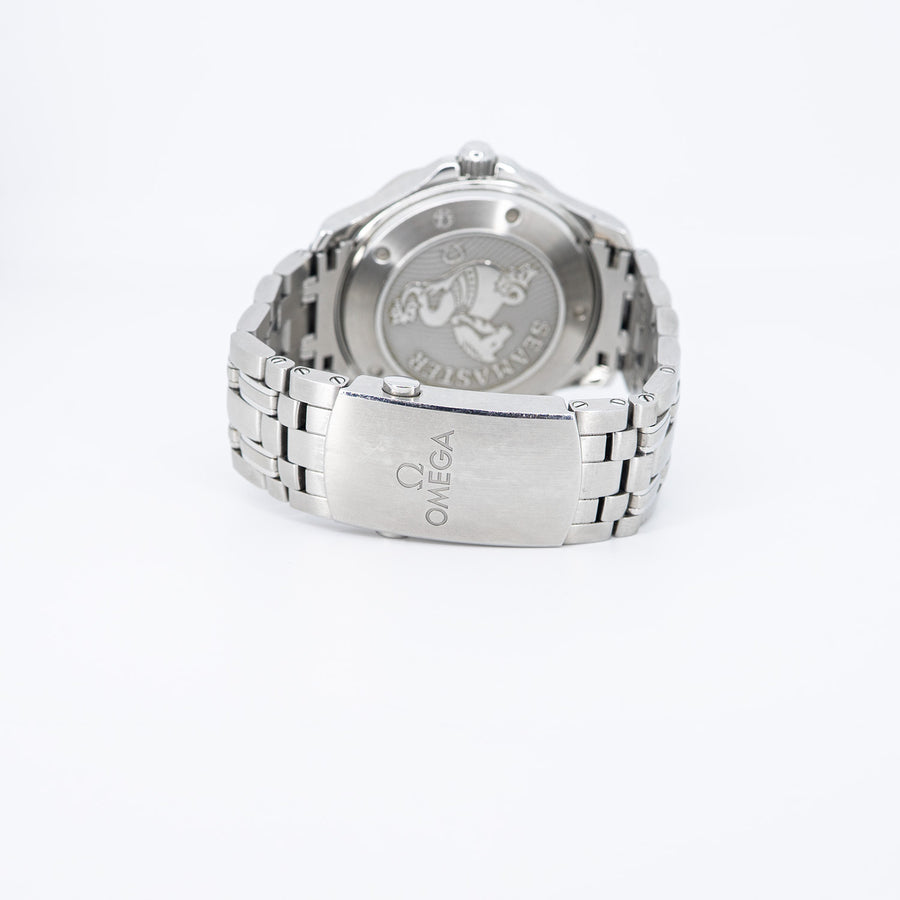 นาฬิกา Omega Omega Seamaster Professional Diver 300 Co-Axial หน้าปัดสีน้ำเงิน Automatic Steel Size 42mm.# (Used) #vrom 1003