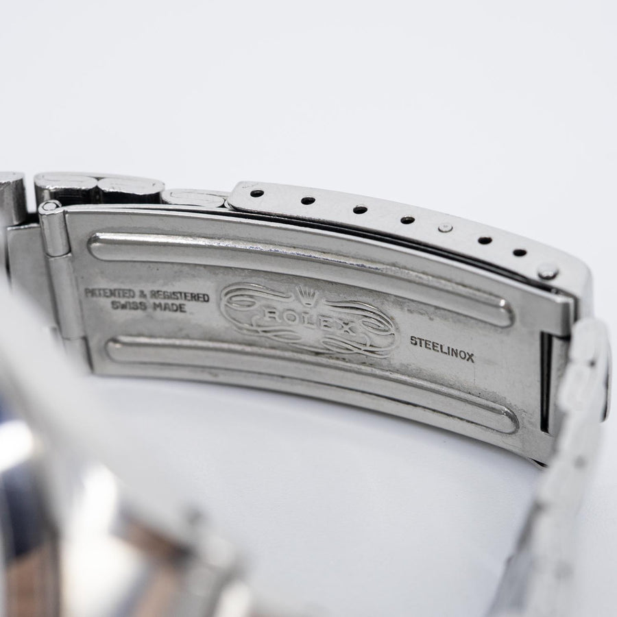 นาฬิกา Rolex Rolex ExplorerI Ref.1016 หน้าปัดสีดำ หลักชั่วโมงเฟด(พลายน้ำT<25) สายOysterแท้แบบม้วน Automatic Steel Size 36mm.# (Used) #vrro 1002