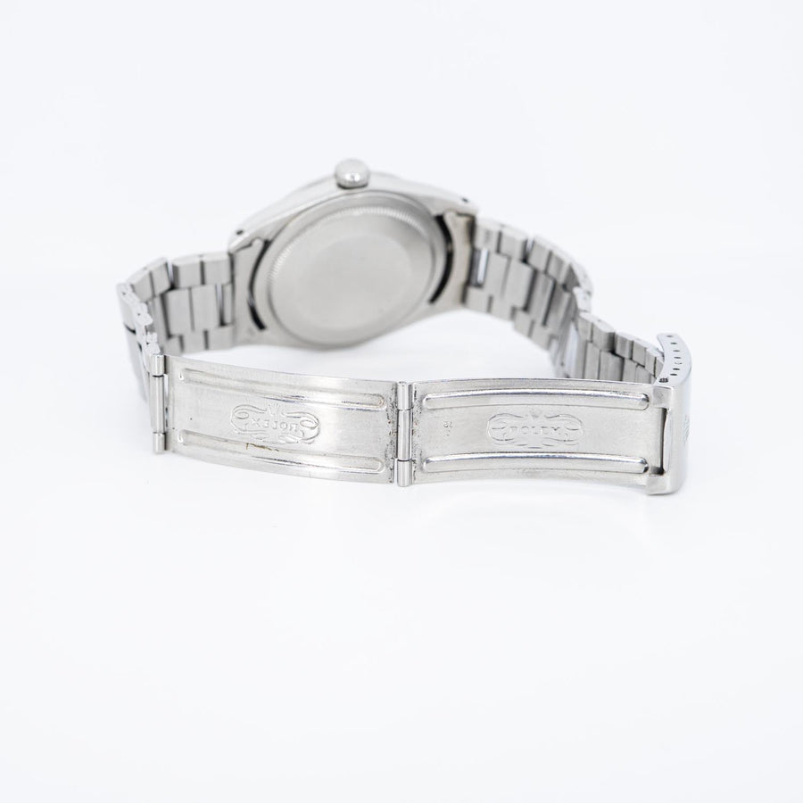 นาฬิกา Rolex Rolex ExplorerI Ref.1016 หน้าปัดสีดำ หลักชั่วโมงเฟด(พลายน้ำT<25) สายOysterแท้แบบม้วน Automatic Steel Size 36mm.# (Used) #vrro 1002