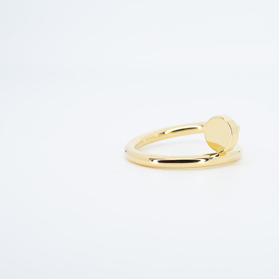 แหวน Cartier Juste Un Clou ring 18K Yellow Gold Size 60# (Used) #vrcarimt 7522