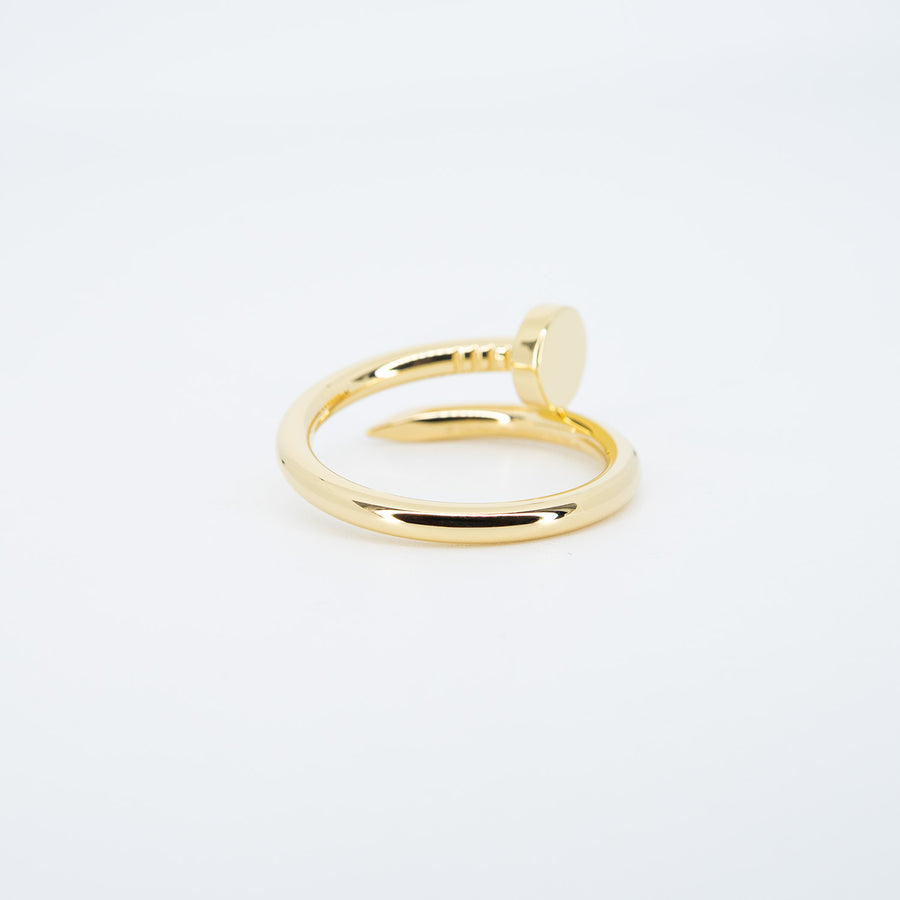 แหวน Cartier Juste Un Clou ring 18K Yellow Gold Size 60# (Used) #vrcarimt 7522