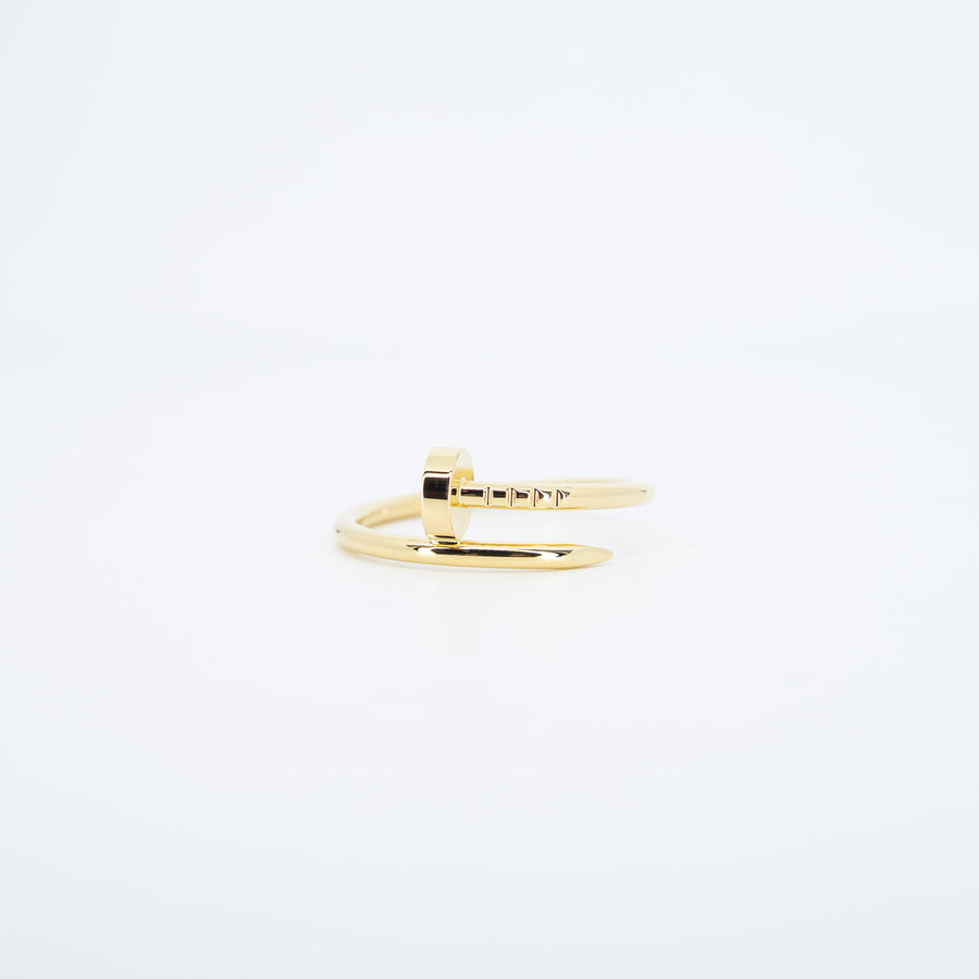 แหวน Cartier Juste Un Clou ring, small model 18K Yellow Gold Size 55# (Used) #vrcar 7515