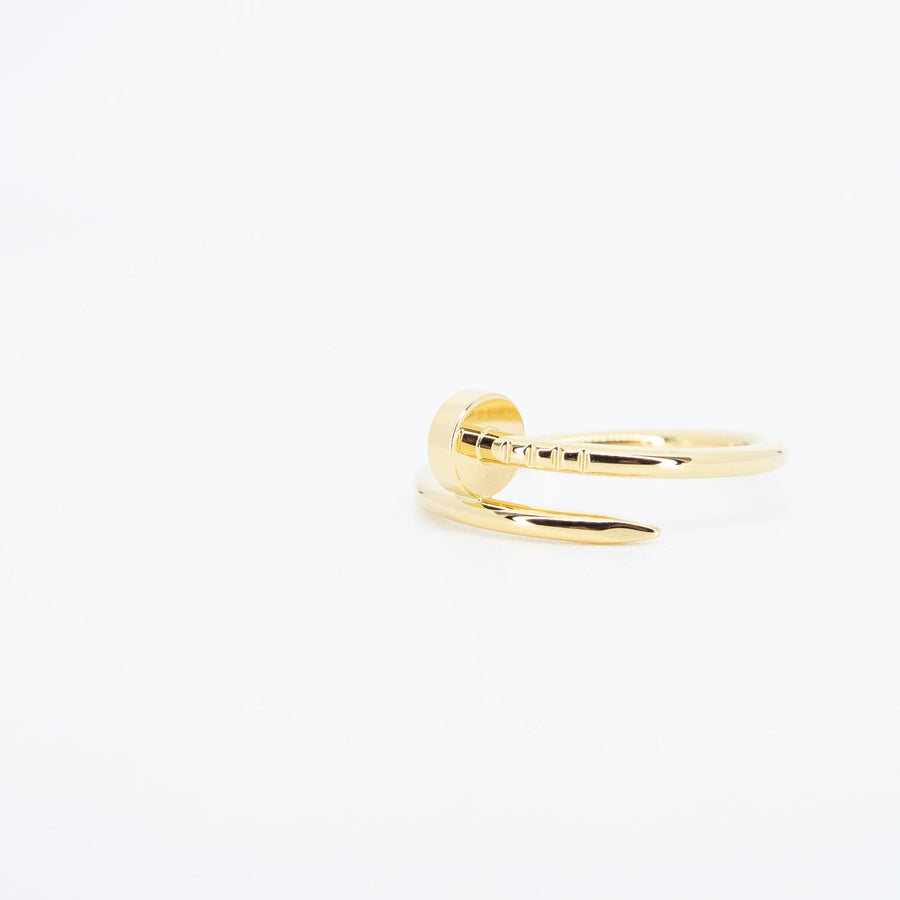 แหวน Cartier Juste Un Clou ring, small model 18K Yellow Gold Size 55# (Used) #vrcar 7515