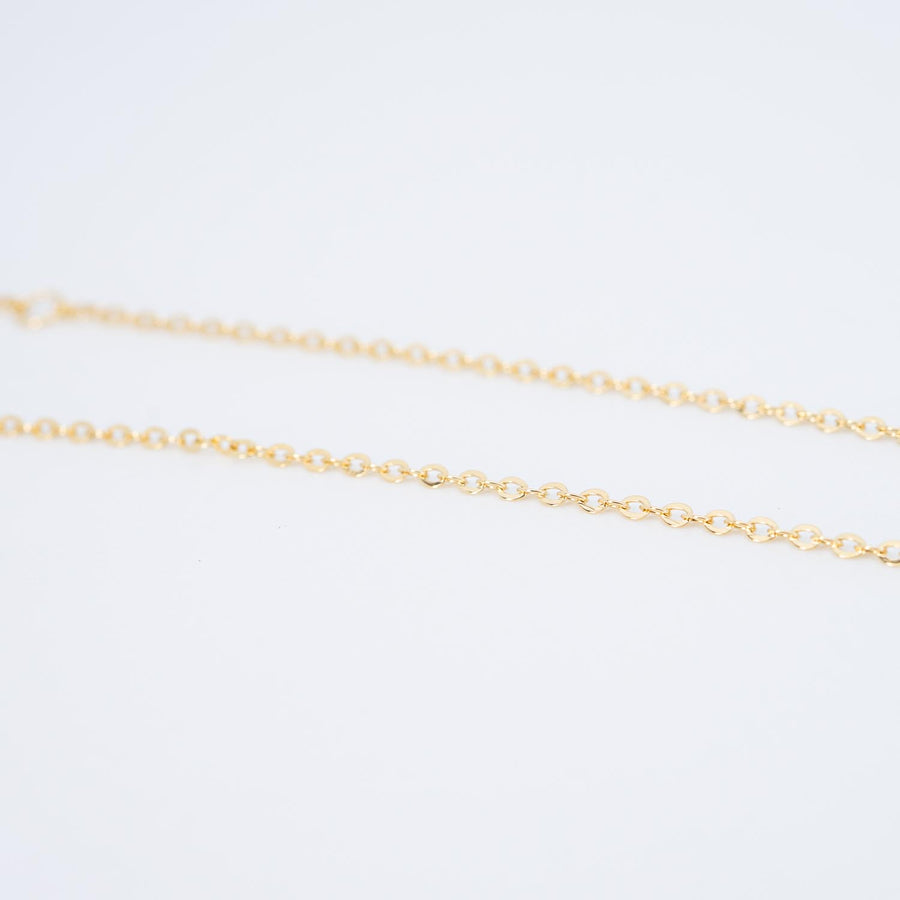 สร้อยและจี้ Cartier Trinity pendant, small model, half-paved 18K 3 Colors Size 38-42cm.# (Used) #vrcanlimt 7530