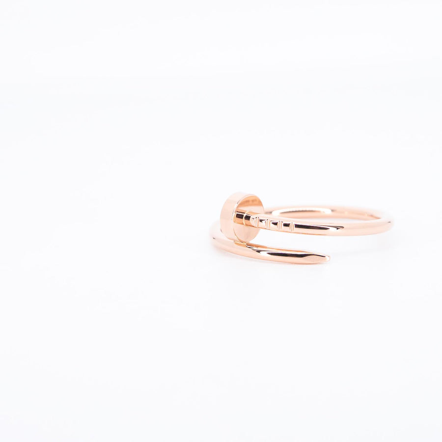 แหวน Cartier Juste Un Clou ring, small model 18K Rose Gold Size 59# (Used) #vrcar 7531