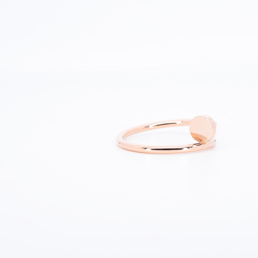 แหวน Cartier Juste Un Clou ring, small model 18K Rose Gold Size 59# (Used) #vrcar 7531